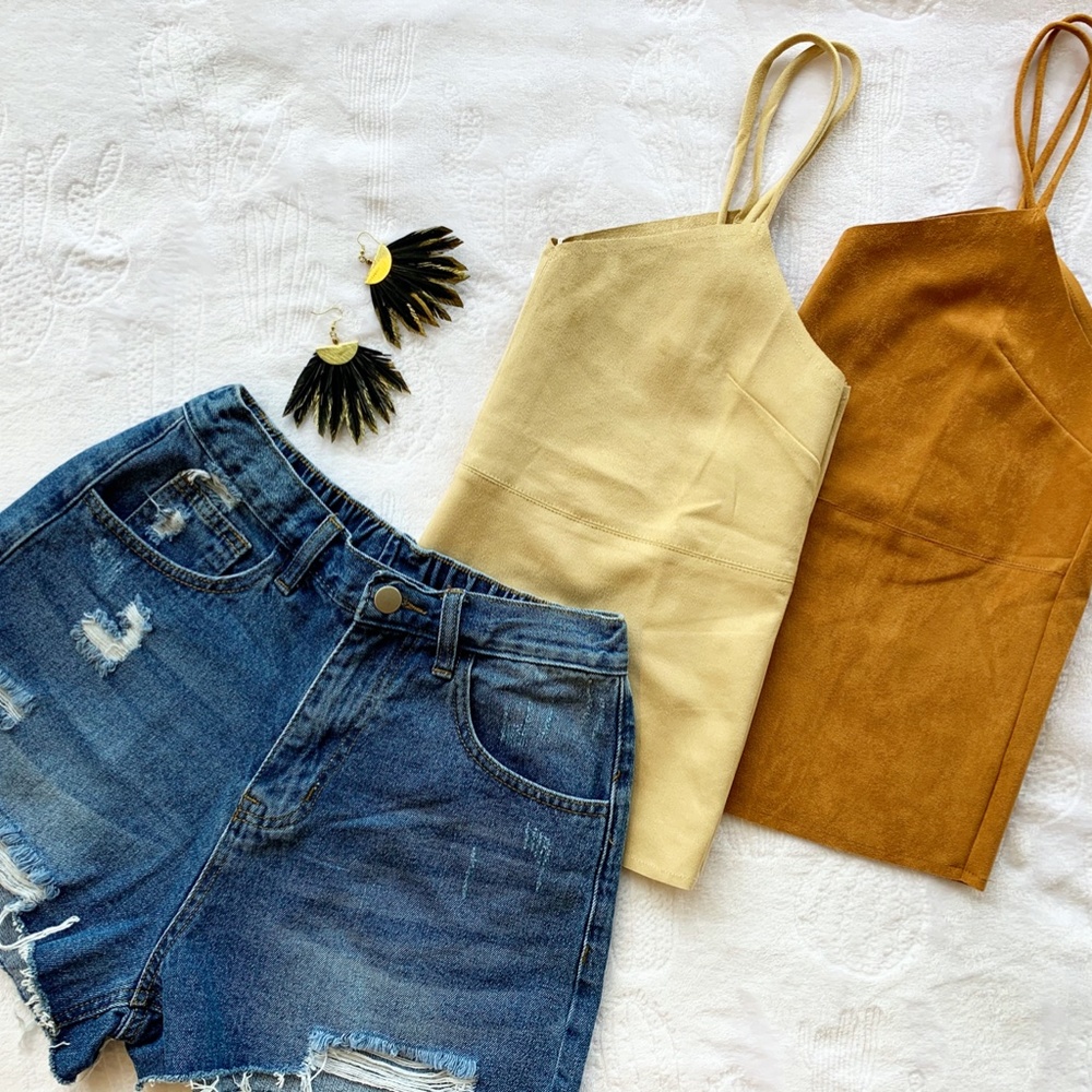 Feeling Suede Tank